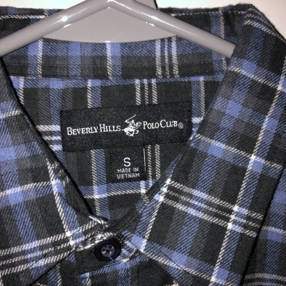 Beverly Hills Polo Club Men’s Button Down Shirt NWOT - Picture 3 of 3